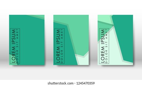 Abstract cover with hexagon elements. book design concept. Futuristic business layout. Digital poster template. Design Vector - eps10