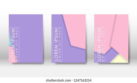 Abstract cover with hexagon elements. book design concept. Futuristic business layout. Digital poster template. Design Vector - eps10