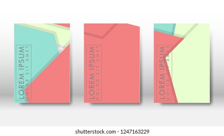 Abstract cover with hexagon elements. book design concept. Futuristic business layout. Digital poster template. Design Vector - eps10