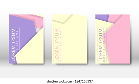 Abstract cover with hexagon elements. book design concept. Futuristic business layout. Digital poster template. Design Vector - eps10