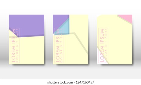 Abstract cover with hexagon elements. book design concept. Futuristic business layout. Digital poster template. Design Vector - eps10