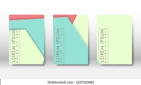 Abstract cover with hexagon elements. book design concept. Futuristic business layout. Digital poster template. Design Vector - eps10