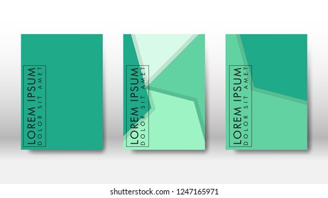 Abstract cover with hexagon elements. book design concept. Futuristic business layout. Digital poster template. Design Vector - eps10