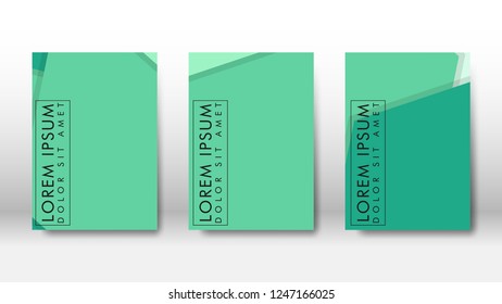 Abstract cover with hexagon elements. book design concept. Futuristic business layout. Digital poster template. Design Vector - eps10