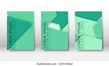 Abstract cover with hexagon elements. book design concept. Futuristic business layout. Digital poster template. Design Vector - eps10