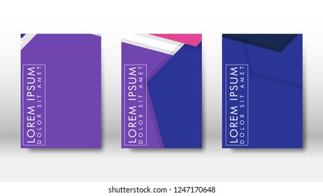 Abstract cover with hexagon elements. book design concept. Futuristic business layout. Digital poster template. Design Vector - eps10