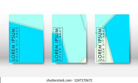 Abstract cover with hexagon elements. book design concept. Futuristic business layout. Digital poster template. Design Vector - eps10