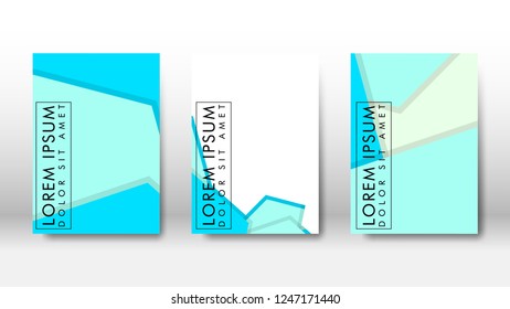 Abstract cover with hexagon elements. book design concept. Futuristic business layout. Digital poster template. Design Vector - eps10