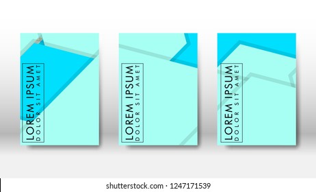 Abstract cover with hexagon elements. book design concept. Futuristic business layout. Digital poster template. Design Vector - eps10