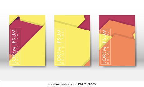 Abstract cover with hexagon elements. book design concept. Futuristic business layout. Digital poster template. Design Vector - eps10