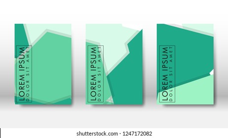 Abstract cover with hexagon elements. book design concept. Futuristic business layout. Digital poster template. Design Vector - eps10