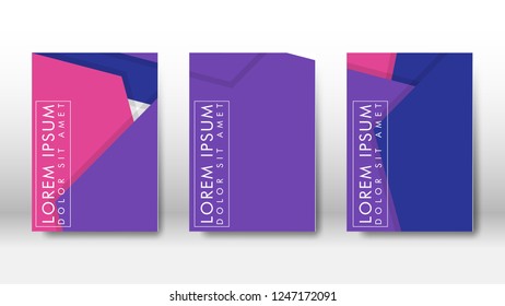 Abstract cover with hexagon elements. book design concept. Futuristic business layout. Digital poster template. Design Vector - eps10