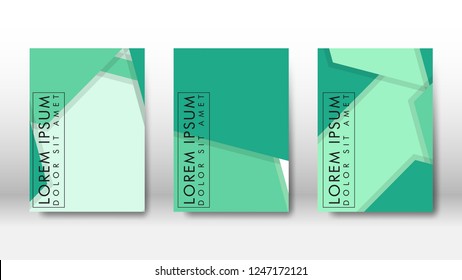 Abstract cover with hexagon elements. book design concept. Futuristic business layout. Digital poster template. Design Vector - eps10