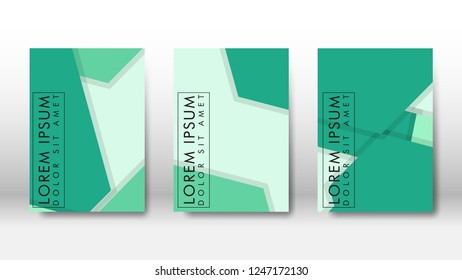 Abstract cover with hexagon elements. book design concept. Futuristic business layout. Digital poster template. Design Vector - eps10