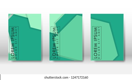 Abstract cover with hexagon elements. book design concept. Futuristic business layout. Digital poster template. Design Vector - eps10