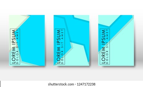 Abstract cover with hexagon elements. book design concept. Futuristic business layout. Digital poster template. Design Vector - eps10