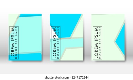 Abstract cover with hexagon elements. book design concept. Futuristic business layout. Digital poster template. Design Vector - eps10