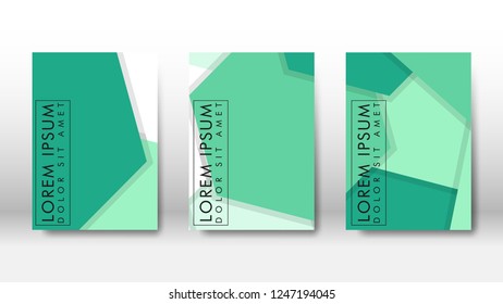 Abstract cover with hexagon elements. book design concept. Futuristic business layout. Digital poster template. Design Vector - eps10