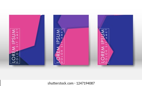 Abstract cover with hexagon elements. book design concept. Futuristic business layout. Digital poster template. Design Vector - eps10