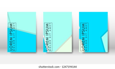Abstract cover with hexagon elements. book design concept. Futuristic business layout. Digital poster template. Design Vector - eps10