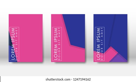 Abstract cover with hexagon elements. book design concept. Futuristic business layout. Digital poster template. Design Vector - eps10