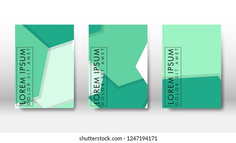 Abstract cover with hexagon elements. book design concept. Futuristic business layout. Digital poster template. Design Vector - eps10
