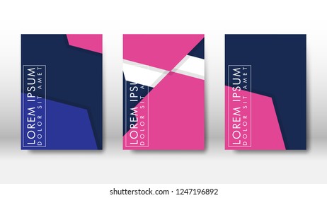 Abstract cover with hexagon elements. book design concept. Futuristic business layout. Digital poster template. Design Vector - eps10