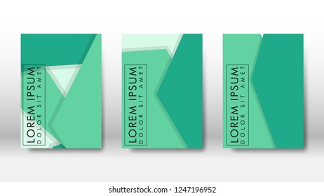 Abstract cover with hexagon elements. book design concept. Futuristic business layout. Digital poster template. Design Vector - eps10