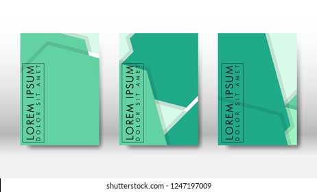 Abstract cover with hexagon elements. book design concept. Futuristic business layout. Digital poster template. Design Vector - eps10