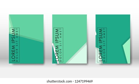 Abstract cover with hexagon elements. book design concept. Futuristic business layout. Digital poster template. Design Vector - eps10