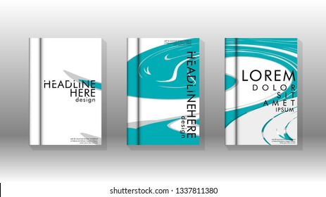 Abstract cover with liquid elements. book design concept. Futuristic business layout. Digital poster template. Design Vector - eps10