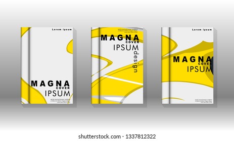 Abstract cover with liquid elements. book design concept. Futuristic business layout. Digital poster template. Design Vector - eps10