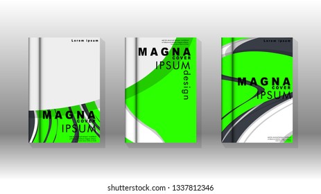 Abstract cover with liquid elements. book design concept. Futuristic business layout. Digital poster template. Design Vector - eps10