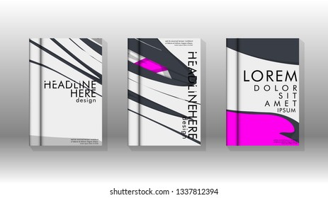 Abstract cover with liquid elements. book design concept. Futuristic business layout. Digital poster template. Design Vector - eps10