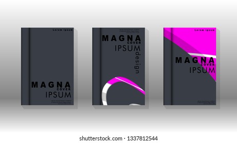 Abstract cover with liquid elements. book design concept. Futuristic business layout. Digital poster template. Design Vector - eps10