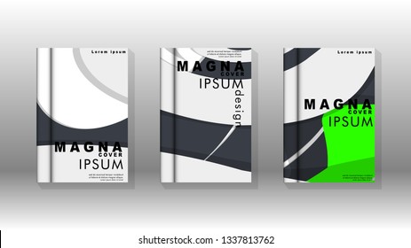 Abstract cover with liquid elements. book design concept. Futuristic business layout. Digital poster template. Design Vector - eps10