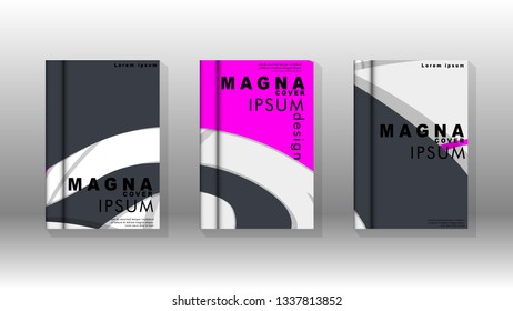 Abstract cover with liquid elements. book design concept. Futuristic business layout. Digital poster template. Design Vector - eps10