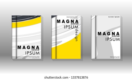 Abstract cover with liquid elements. book design concept. Futuristic business layout. Digital poster template. Design Vector - eps10