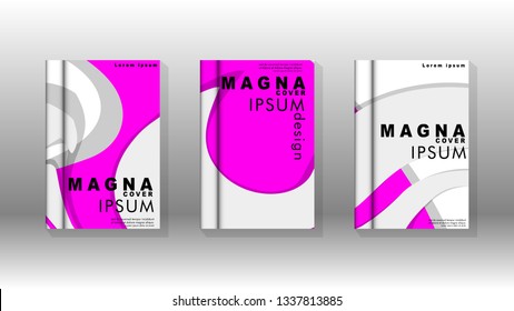 Abstract cover with liquid elements. book design concept. Futuristic business layout. Digital poster template. Design Vector - eps10