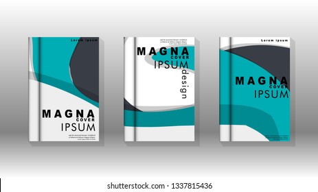 Abstract cover with liquid elements. book design concept. Futuristic business layout. Digital poster template. Design Vector - eps10