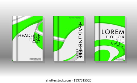 Abstract cover with liquid elements. book design concept. Futuristic business layout. Digital poster template. Design Vector - eps10