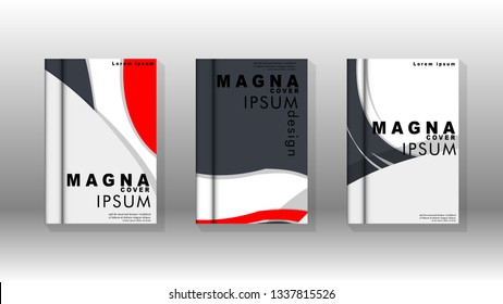 Abstract cover with liquid elements. book design concept. Futuristic business layout. Digital poster template. Design Vector - eps10