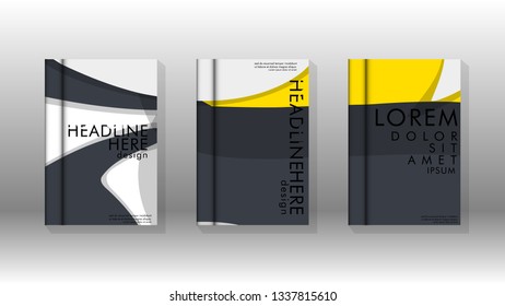 Abstract cover with liquid elements. book design concept. Futuristic business layout. Digital poster template. Design Vector - eps10