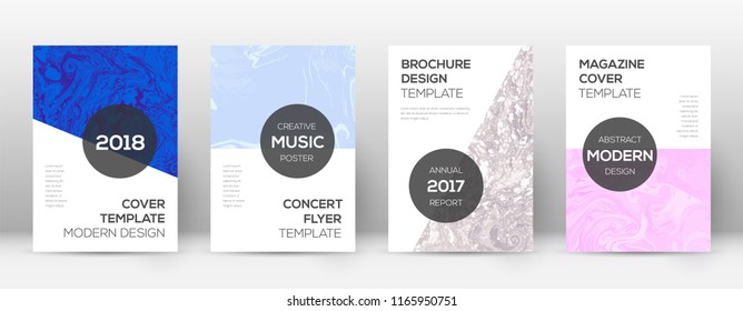 Abstract cover. Magnificent design template. Suminagashi marble modern poster. Magnificent trendy abstract cover. Business vector illustration.