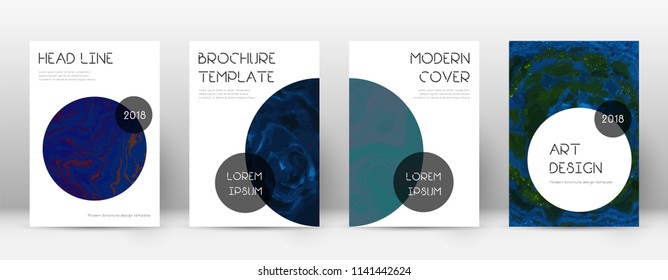 Abstract cover. Marvelous design template. Suminagashi marble trendy poster. Marvelous trendy abstract cover. Business vector illustration.