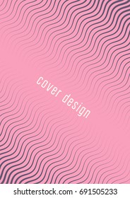 Abstract cover. Minimal trendy vector with halftone gradients. Geometric future template for flyer, poster, brochure and invitation. Minimalistic colorful cover. Abstract EPS 10 illustration.