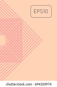Abstract cover. Minimal trendy vector with halftone gradients. Geometric future template for flyer, poster, brochure and invitation. Minimalistic colorful cover. Abstract EPS 10 illustration.