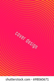 Abstract cover. Minimal trendy vector with gradient. Geometric future template for flyer, poster, brochure and invitation. Abstract EPS 10 illustration.  Minimalistic colorful cover. 