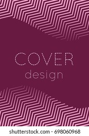 Abstract cover. Minimal trendy vector with gradients. Geometric future template for flyer, poster, brochure and invitation. Abstract EPS 10 illustration. Minimalistic colorful cover.