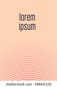 Abstract cover. Minimal trendy vector with halftone gradients. Geometric future template for flyer, poster, brochure and invitation. Minimalistic colorful cover. Abstract EPS 10 illustration.